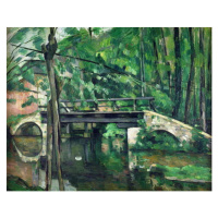 Paul Cezanne - Obrazová reprodukce The Bridge at Maincy, or The Bridge at Mennecy, or The Little