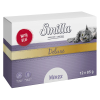 Smilla Deluxe Mousse 48 x 85 g - 20 % sleva - s hovězím a tymiánem