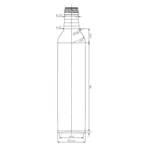 Mangoneto Lahev MARASCA 500 ml čirá Počet kusů v balení: 48