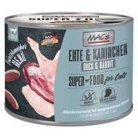 MAC's Cat Feinschmecker menu kachní a králičí maso 6× 200 g