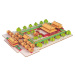 Woodcraft construction kit Dřevěné 3D puzzle Woodcraft Konfuciův chrám