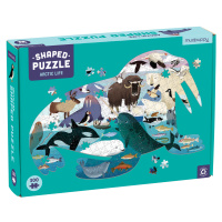 Mudpuppy Tvarované puzzle - Arktický život (300 dílků)