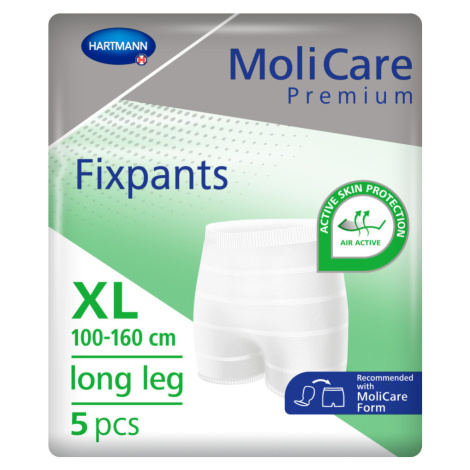 FIXAČNÍ KALHOTKY MOLICARE PREMIUM FIXPANTS XL OBVOD BOKŮ 100-160CM,5KS