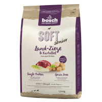 Výhodná dvojitá balení bosch Bosch HPC Soft Senior kozí maso s brambory (2 x 2,5 kg)