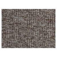 Spoltex koberce Liberec AKCE: 215x515 cm Metrážový koberec Optik 14 Hnědý - Bez obšití cm
