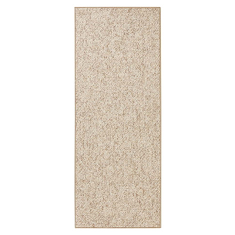 Světle hnědý běhoun 80x300 cm Wolly – BT Carpet