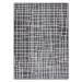 Dywany Łuszczów Kusový koberec Sion Sisal Trellis 22144 black/ecru – na ven i na doma - 180x270 