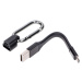 Lampa Kabel ka nabíjení - klíčenka- 10cm USB to USB mikro 49531