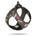 CURLI Postroj pro psy se sponou Air-Mesh Camo, M, 6-9 kg