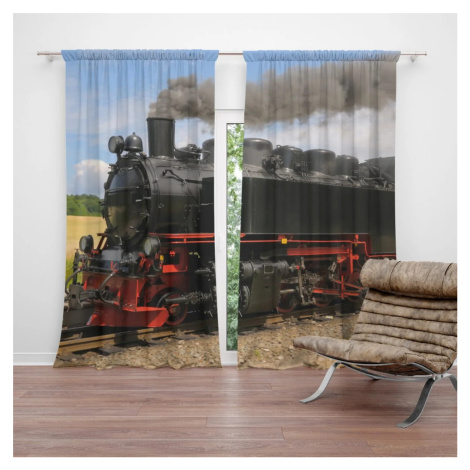 Závěs Lokomotiva 3: 2ks 140x250cm