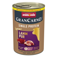 Animonda GranCarno Adult Single Protein Supreme 24 ks (24 x 400 g) - čisté jehněčí