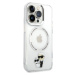 Zadní kryt Karl Lagerfeld IML Karl and Choupette NFT MagSafe pro Apple iPhone 13 Pro, transparen
