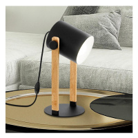 Eglo Eglo 43519 - Stolní lampa HORNWOOD 1xE27/28W/230V - FSC certifikováno