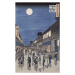 Obrazová reprodukce Night time view of Saruwaka Street,, Ando or Utagawa Hiroshige, 26.7 × 40 cm