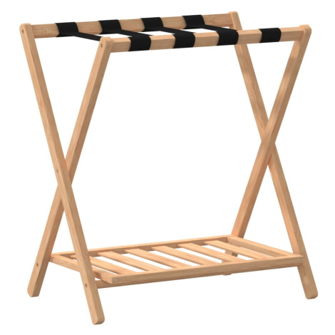 vidaXL Stojan na zavazadlo 68,5 x 38 x 58 cm bambus