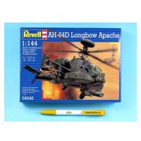 Plastic modelky vrtulník 04046 - AH-64D Longbow Apache (1: 144)