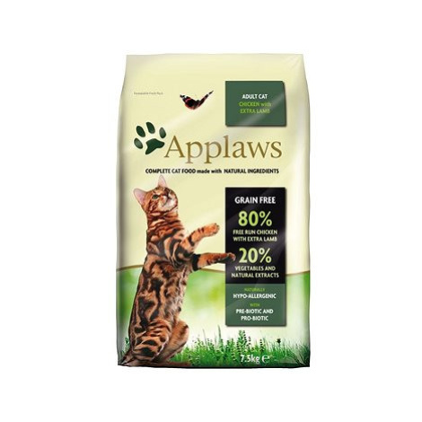 Applaws granule Cat Adult kuře s jehněčím 7,5 kg