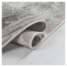 Flair Rugs koberce Běhoun Eris Marbled Silver - 80x300 cm