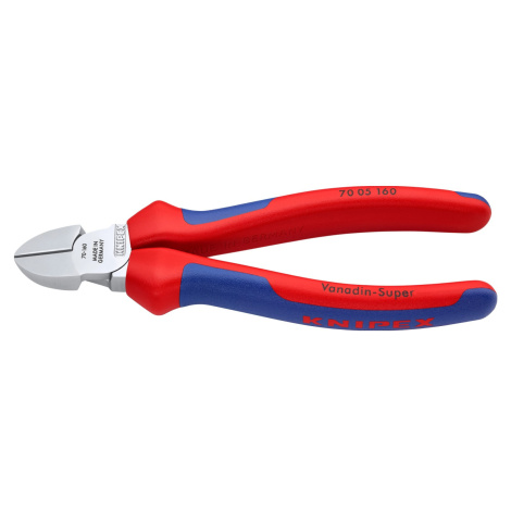 Knipex Boční štípací kleště, chromované, vícesložkové návleky, 160 mm