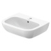 Duravit D-Code umyvadlo 55x43 cm otvor pro baterii, s přetokem 23105500002