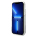 Guess GUHCP14SLFLSB hard silikonové pouzdro iPhone 14 6.1" blue Flower Liquid Glitter
