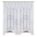 Dekorační oblouková dlouhá záclona na žabky EMILIA 180 bílá 340x180 cm MyBestHome