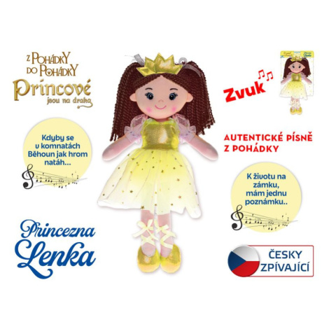 Panenka Princezna Lenka 35 cm Mikro Trading