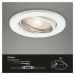 BRILONER 3ks sada LED vestavné svítidlo, pr. 8,6 cm, 5 W, bílé BRI 7220-036