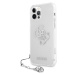 Guess GUHCP12LKS4GSI hard silikonové pouzdro iPhone 12 Pro MAX 6.7" transparent 4G silver Charms