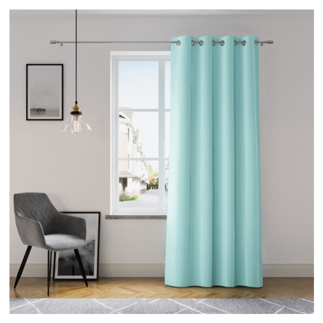 Závěs Amelia Home - Eyelets Azure 1 ks, 140 x 250 cm FLHF