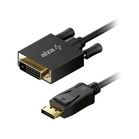AlzaPower Core DisplayPort na DVI-D FullHD 2m černý