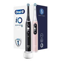 Oral-B iO6 Duo Series Black/Pink Sand Extra Handle