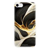 iSaprio Black and Gold pro iPhone SE 2020