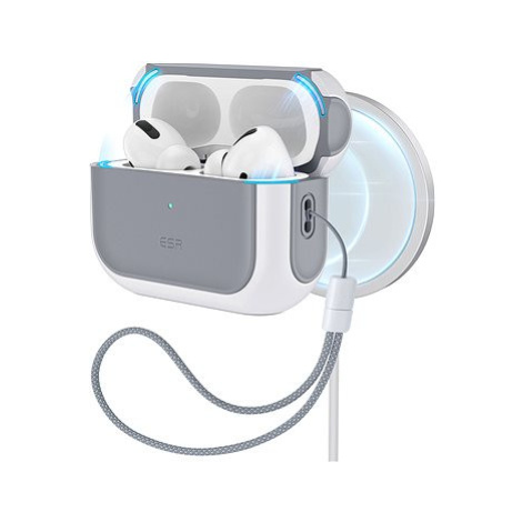 ESR Orbit Hybrid Case with HaloLock for AirPods Pro 2022 - White