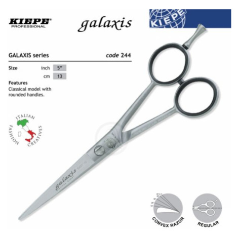Kiepe Galaxis series 244 - profesionální kadeřnické nůžky na klasický střih. velikost 5,5 &quot;