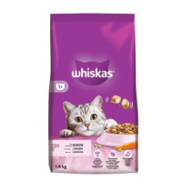 Whiskas Dry s lososem 1,4kg