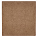 Vopi koberce Kusový koberec Capri měděný čtverec - 120x120 cm