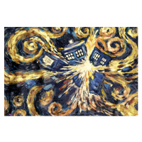 Plakát, Obraz - DOCTOR WHO - exploding tardis, (91.5 x 61 cm)