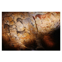 Ilustrace Ekain cave, Ekainberri Cave., Gonzalo Azumendi, 40 × 26.7 cm