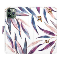 iSaprio flip pouzdro Ornamental Leaves pro iPhone 11 Pro