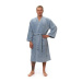 Interkontakt Pánský župan kimono Fog Blue M