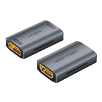 Vention HDMI Female to Female Repeater Gray Aluminum Alloy Type