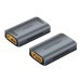 Vention HDMI Female to Female Repeater Gray Aluminum Alloy Type