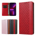 Magnet Case elegantní knížkové pouzdro s poutkem na Samsung Galaxy S23 ULTRA 5G Red