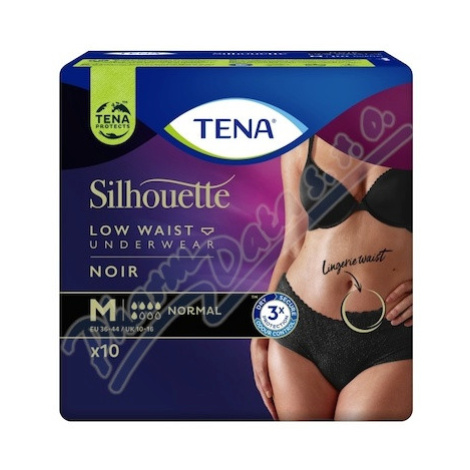 TENA Silhouette Normal Noir M ink.kalh.10ks 795516