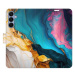 iSaprio Flip pouzdro Colourful Marble pro Samsung Galaxy A25 5G