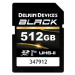 Delkin SDXC BLACK Rugged 512GB