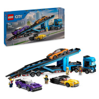 LEGO LEGO® Kamion pro přepravu aut se sporťáky 60408