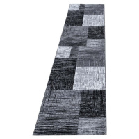 Šedý běhoun 80x300 cm Plus – Ayyildiz Carpets