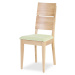 Židle Spring K2 - látka Barva korpusu: Dub masiv, látka: Friga 99